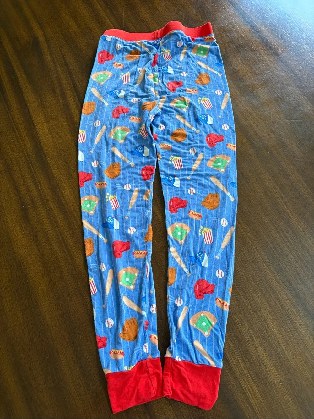 Little Sleepies Baseball-Print Pajama Set